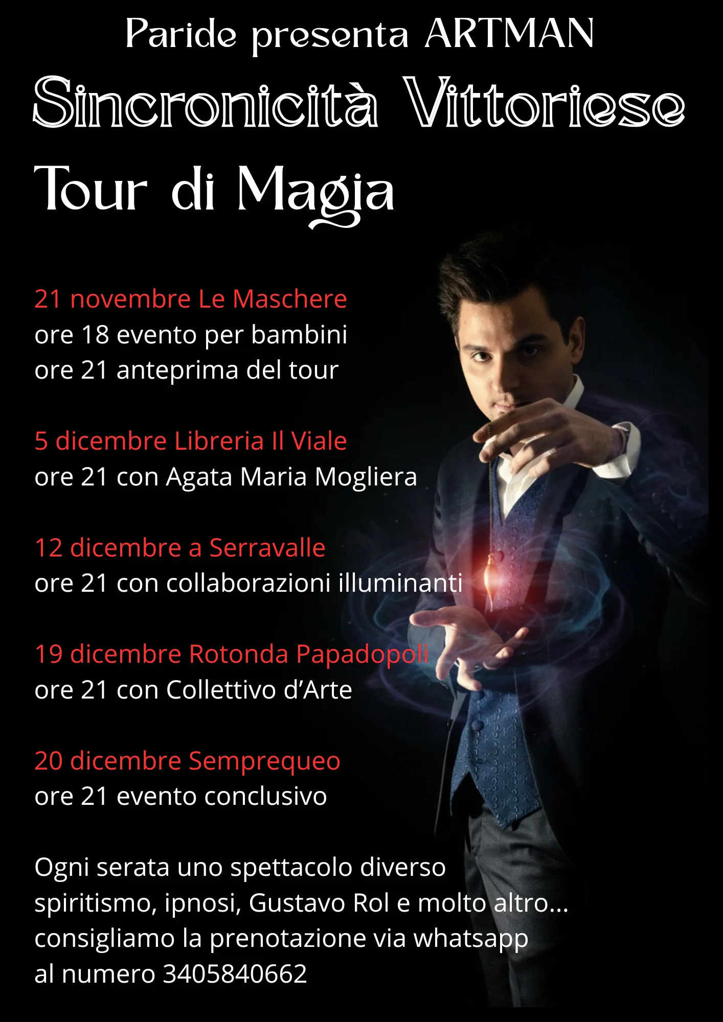 Evento Artman Magic