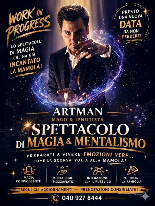Artman Magic a Trieste - Pizzeria Mamola